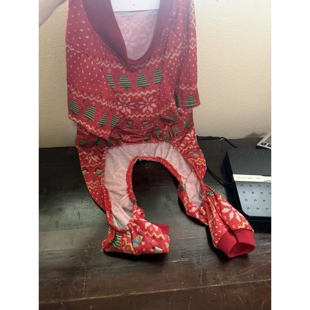 Merry Makings By Petco Dog Christmas Footless “Footie” Pajamas Size XXL NWT